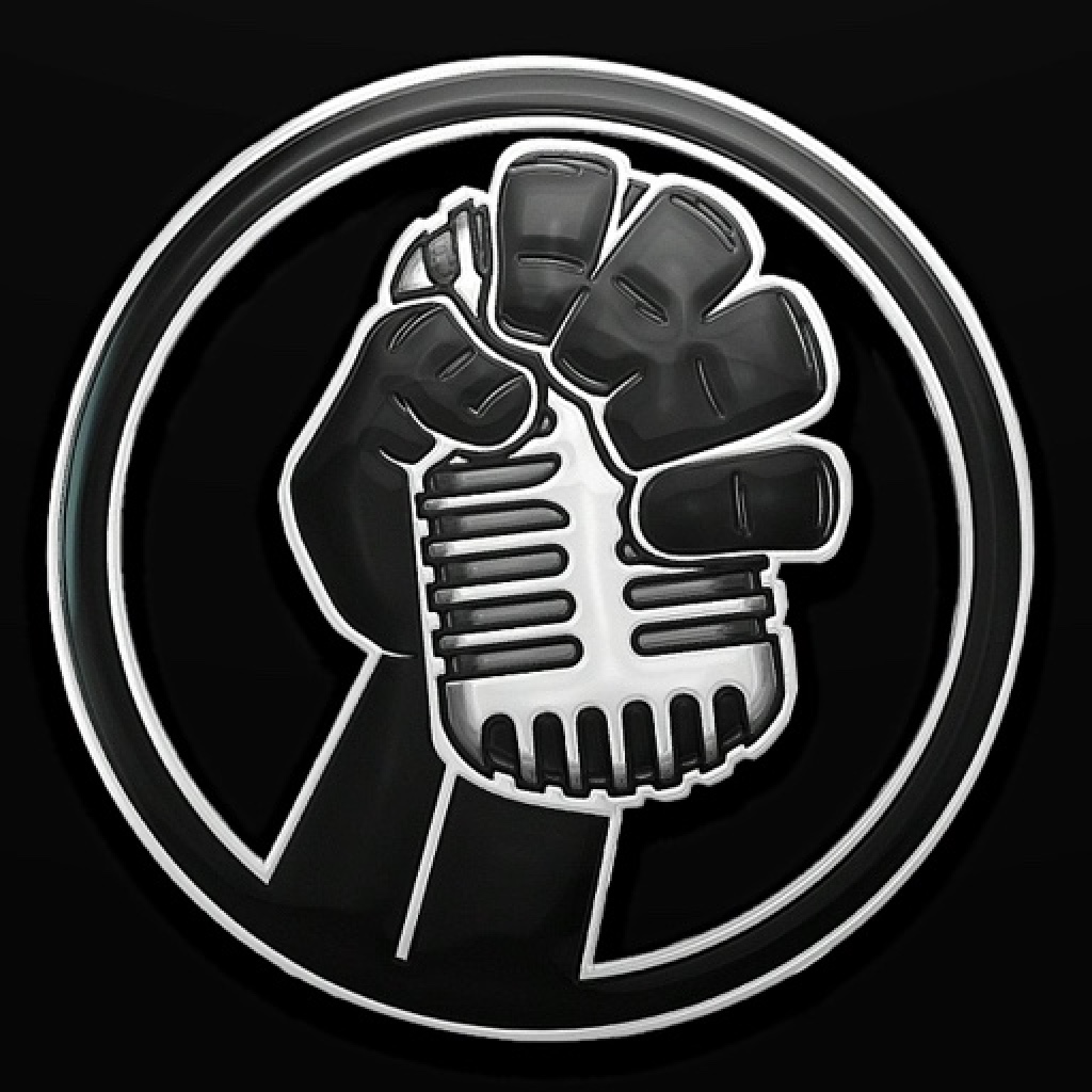 The Black Podcast App Logo